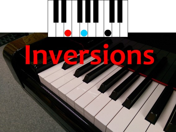 how to study inversions on the piano